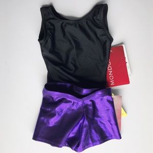 🎉3 for $20🎉 NWT Girls Leaotard + Shorts 2-4Y